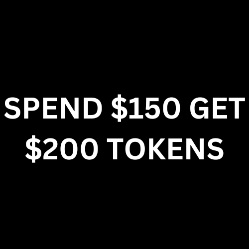 $150 TOKEN BONUS
