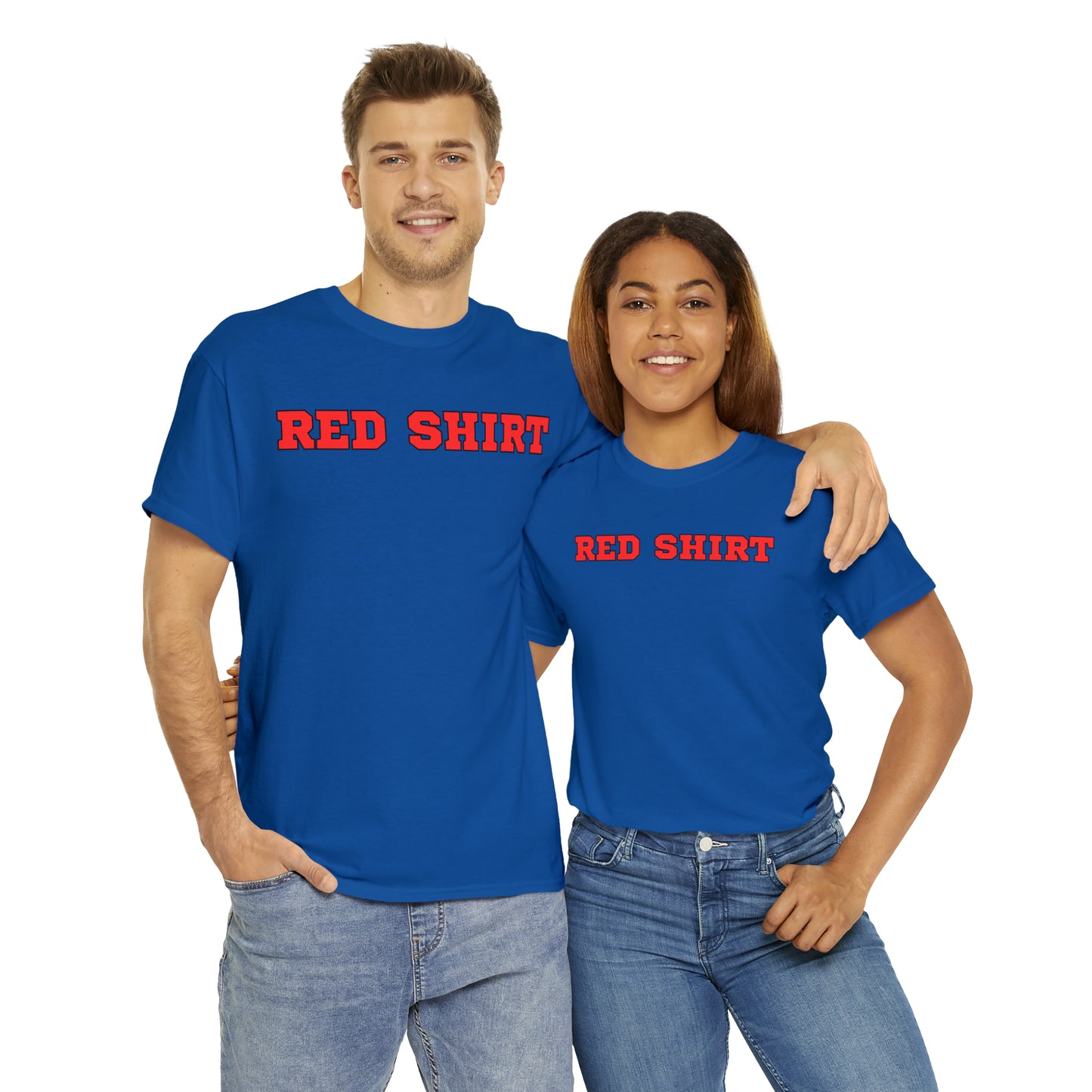 RED SHIRT OR BLUE SHIRT