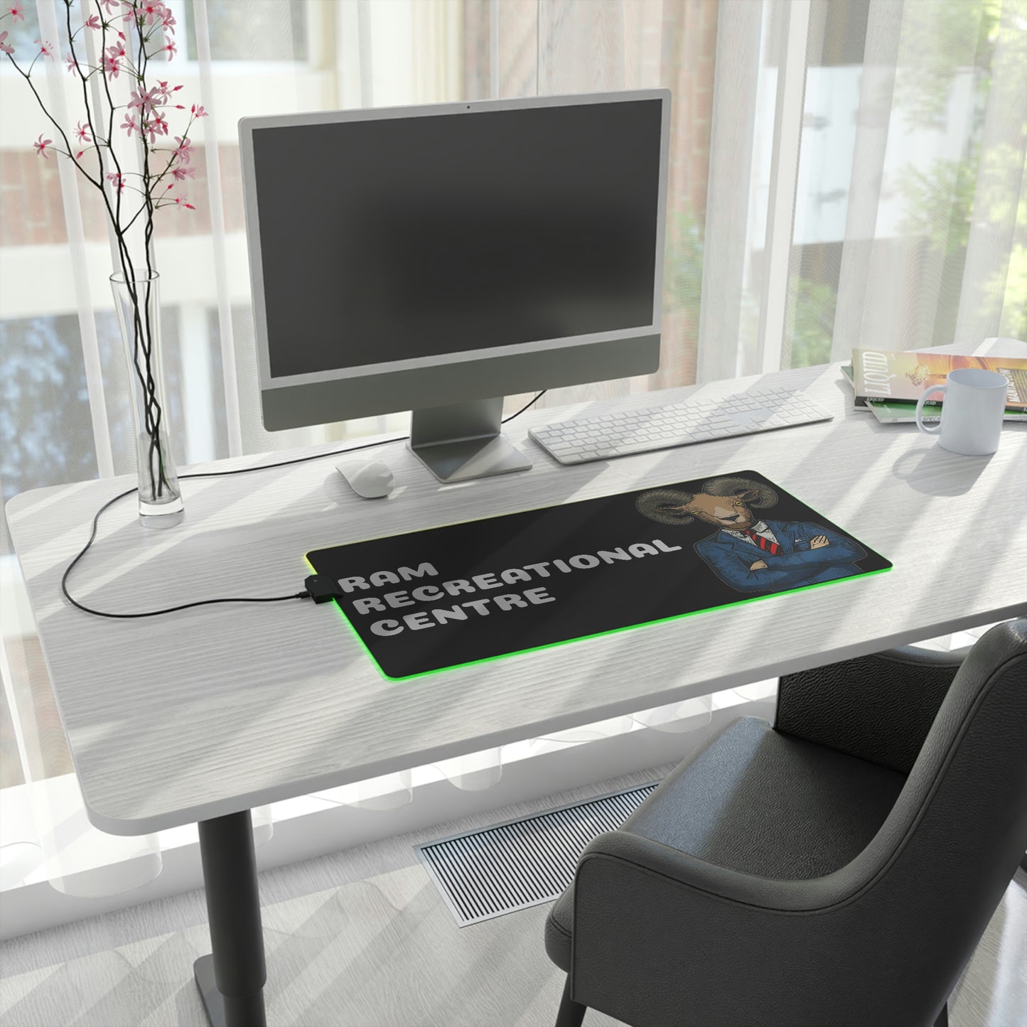 RAM REC CENTRE LED Gaming Mouse Pad