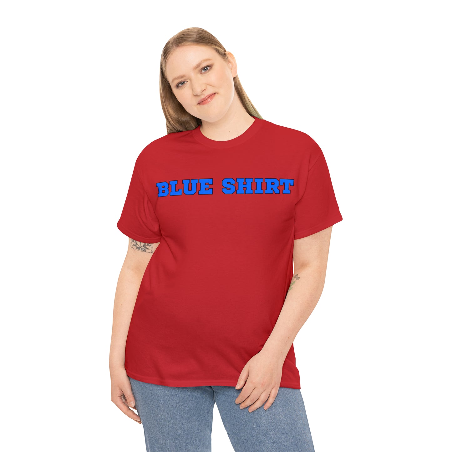 RED SHIRT OR BLUE SHIRT