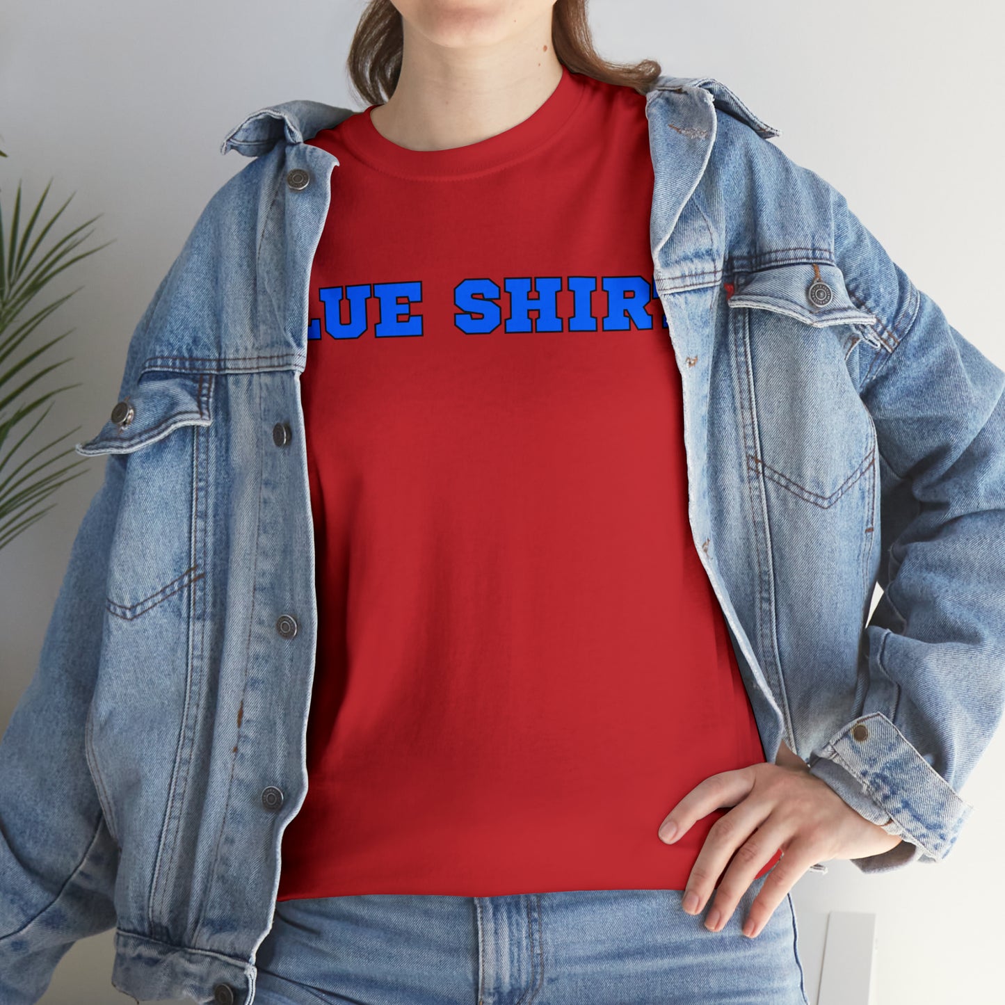 RED SHIRT OR BLUE SHIRT
