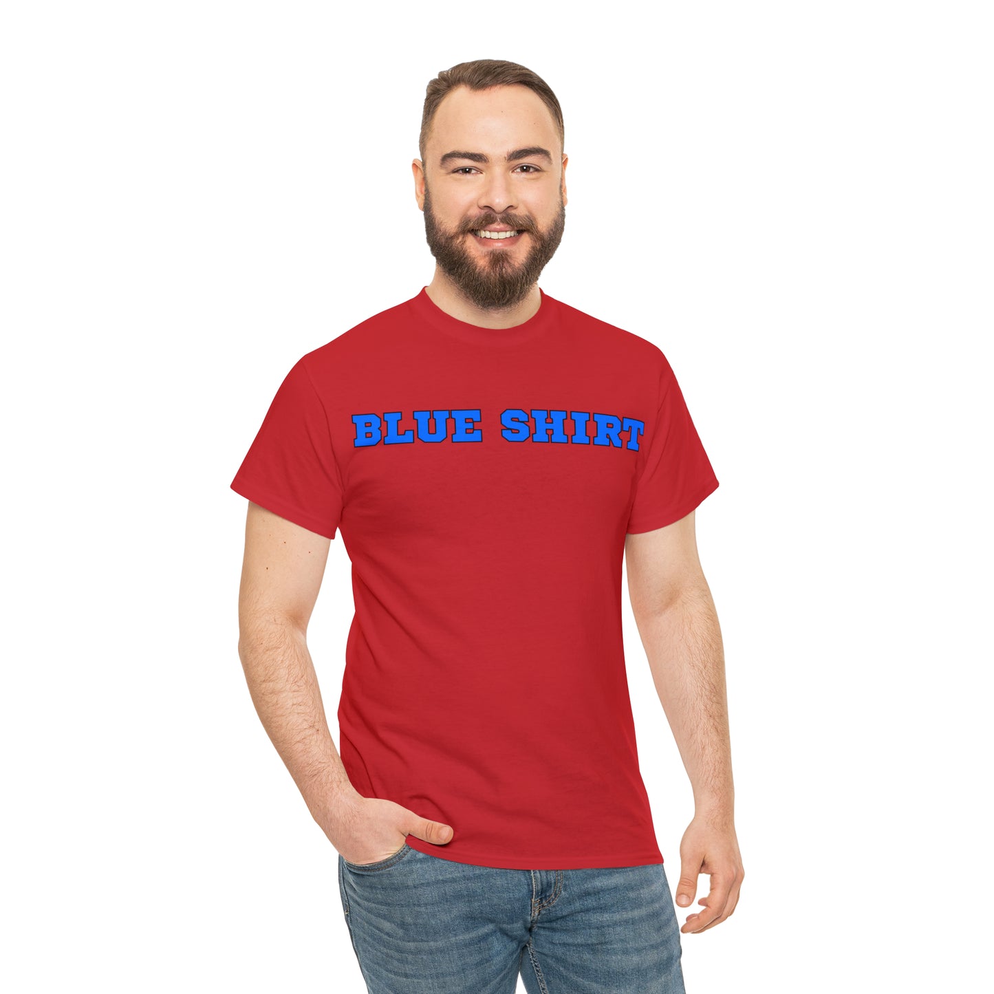 RED SHIRT OR BLUE SHIRT