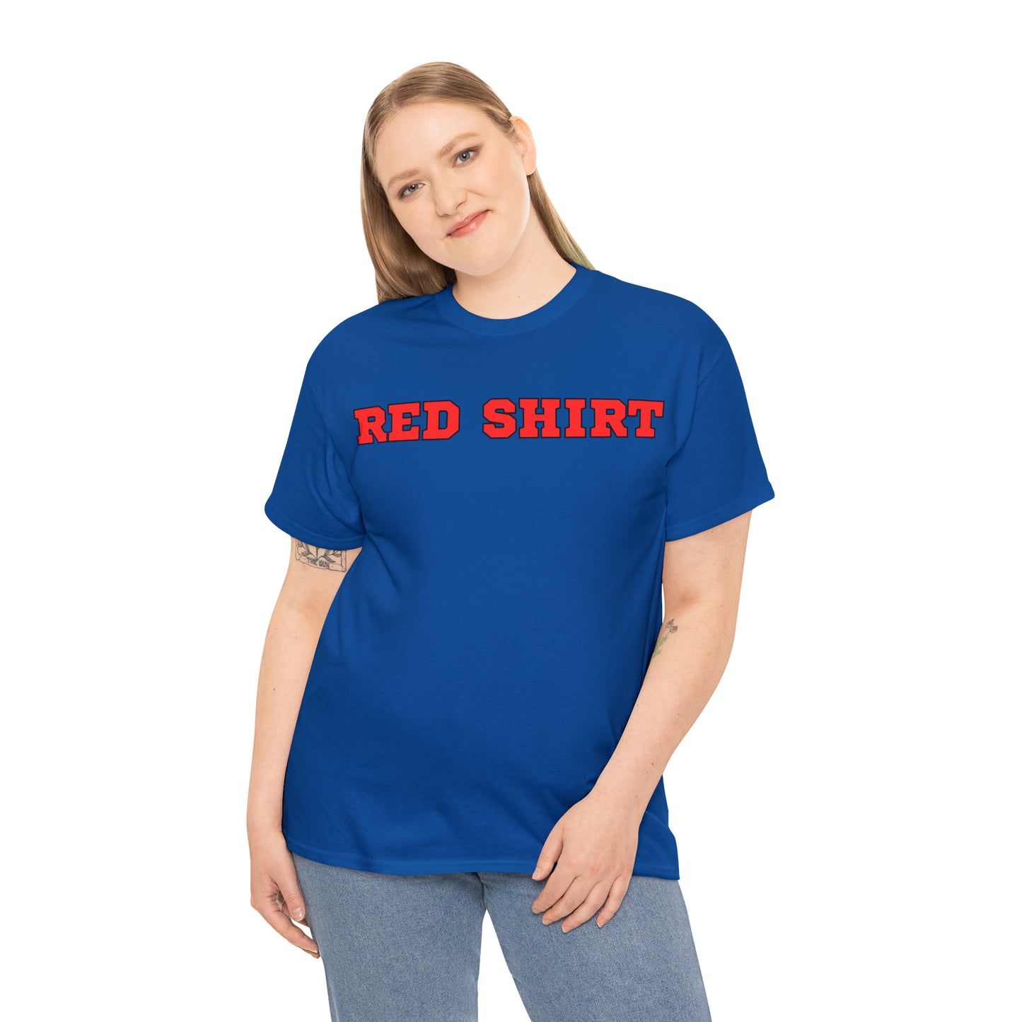 RED SHIRT OR BLUE SHIRT