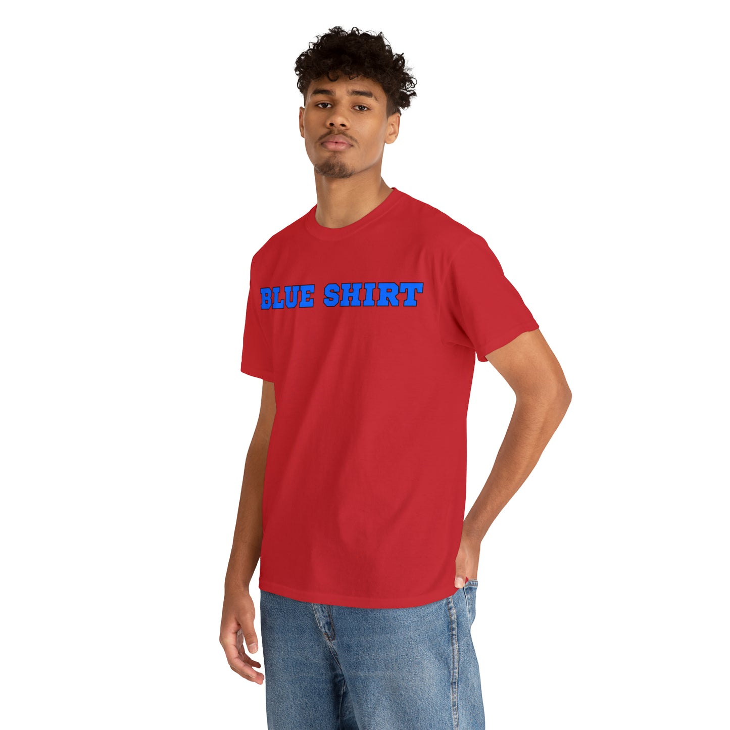 RED SHIRT OR BLUE SHIRT