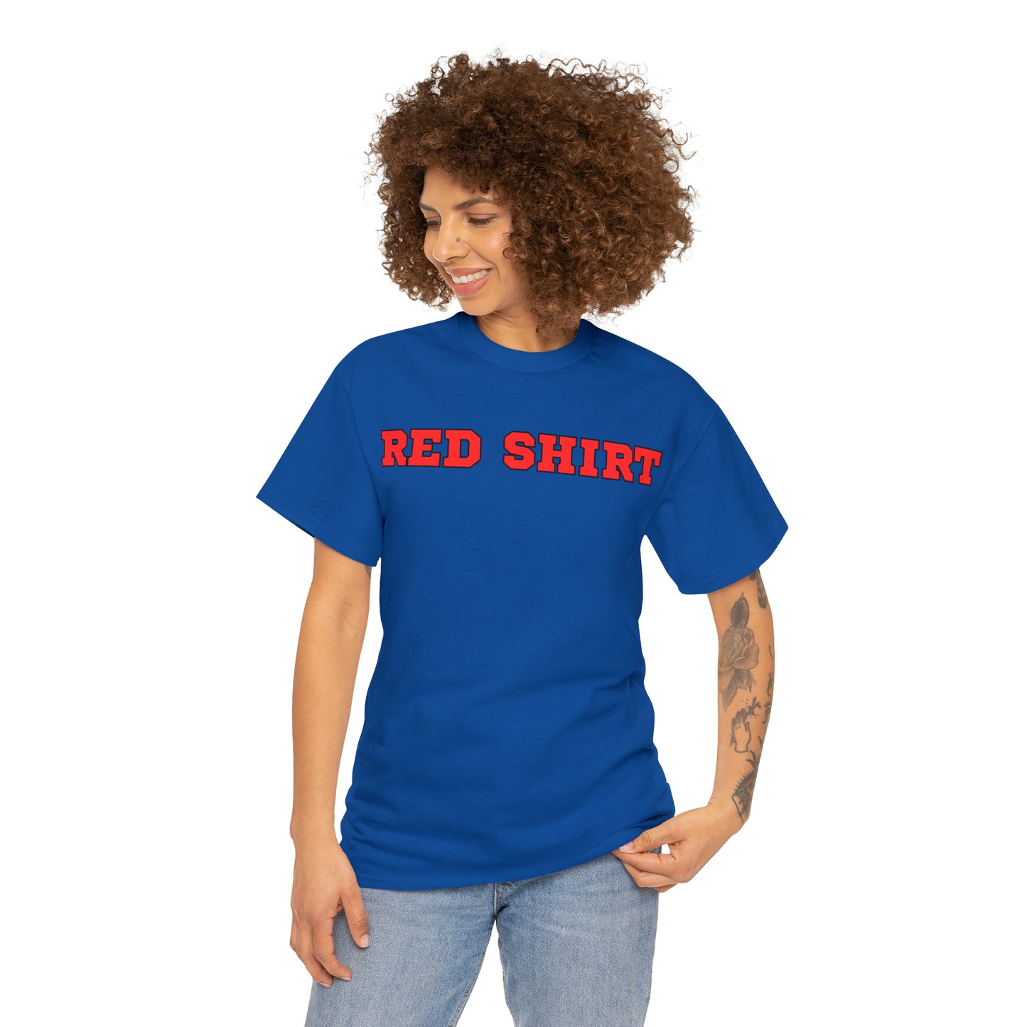 RED SHIRT OR BLUE SHIRT