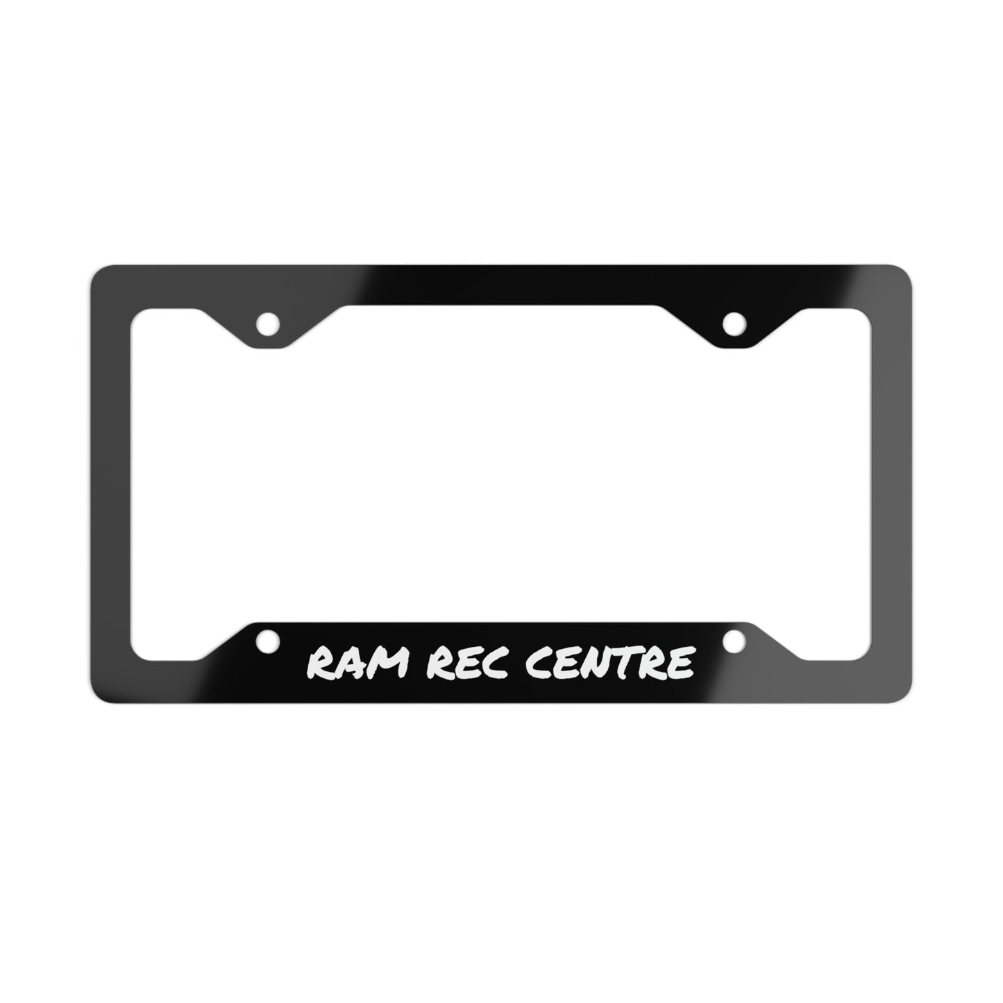 RAM REC CENTRE Metal License Plate Frame