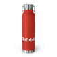 RAM REC CENTRE Insulated Bottle, 22oz