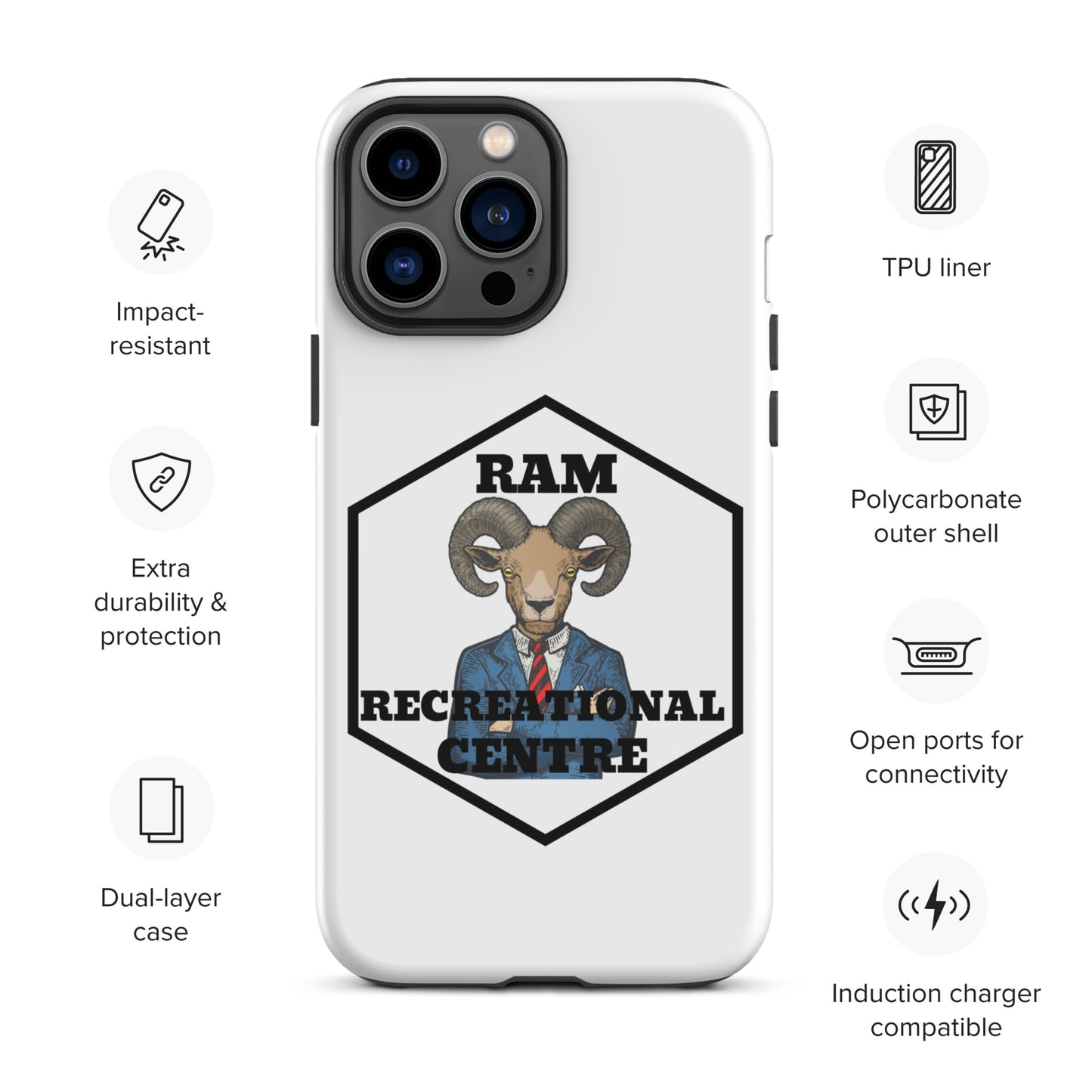 Tough iPhone case